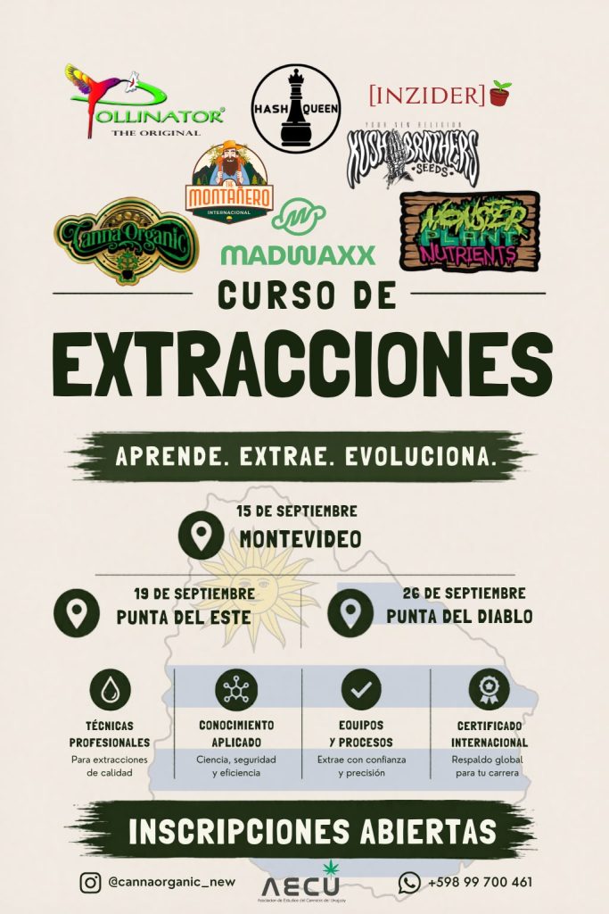 Imagen del curso Extracciones sin Solventes Punta del Diablo 26/9